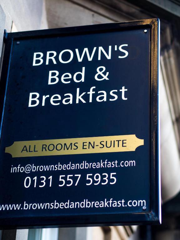 Browns Bed And Breakfast Édimbourg Extérieur photo